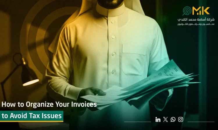 organize your invoices to avoid tax problems