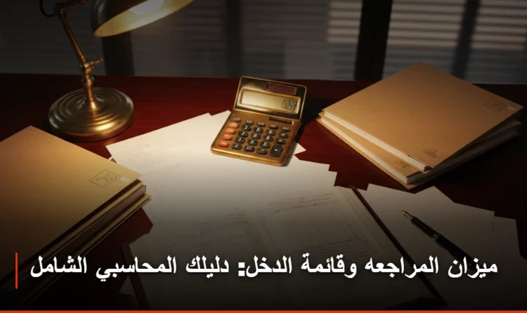 ميزان المراجعه وقائمة الدخل