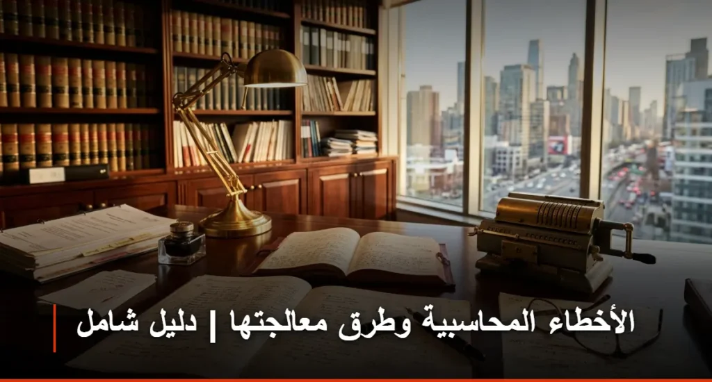 الأخطاء المحاسبية وطرق معالجتها