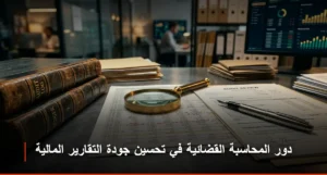 دور المحاسبة القضائية في تحسين جودة التقارير المالية