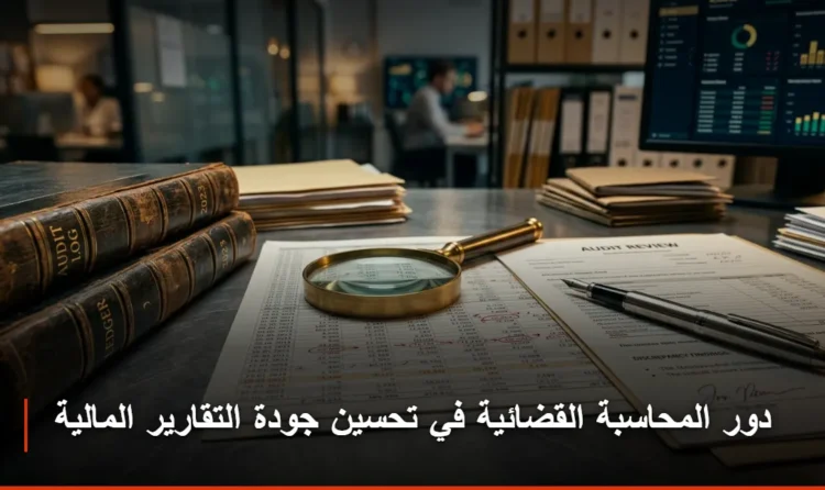 دور المحاسبة القضائية في تحسين جودة التقارير المالية
