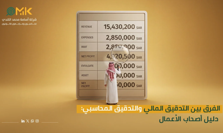 الفرق بين التدقيق المالي والتدقيق المحاسبي