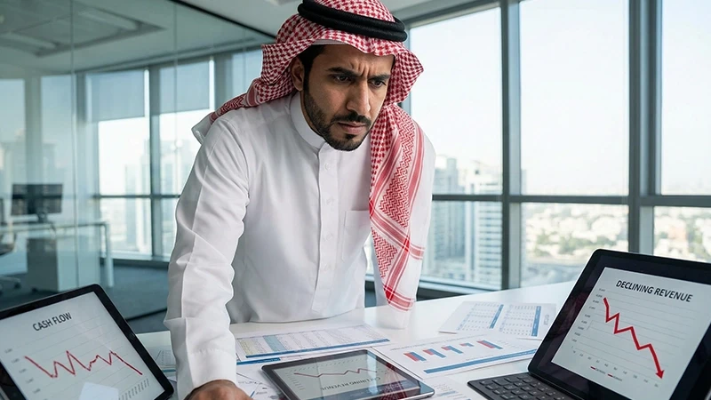 Cash flow mismanagement