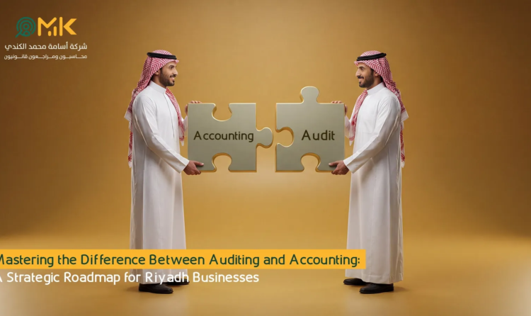 difference between auditing and accounting