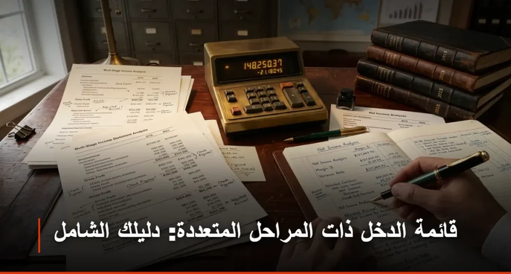 قائمة الدخل ذات المراحل المتعددة