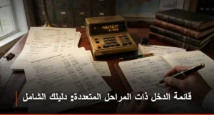 قائمة الدخل ذات المراحل المتعددة