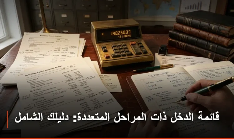 قائمة الدخل ذات المراحل المتعددة