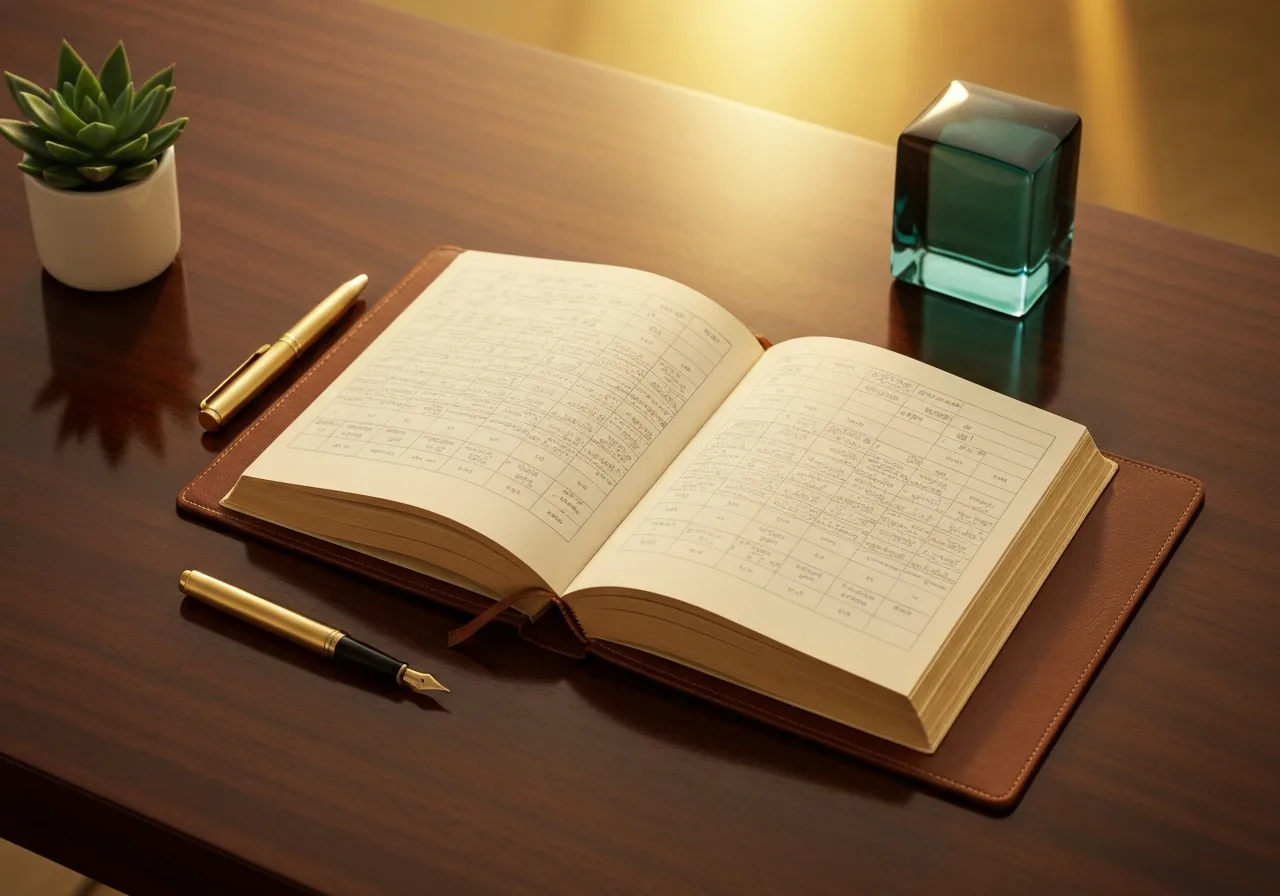 أنواع الدفاتر المحاسبية