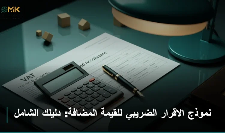 نموذج الاقرار الضريبي للقيمة المضافة