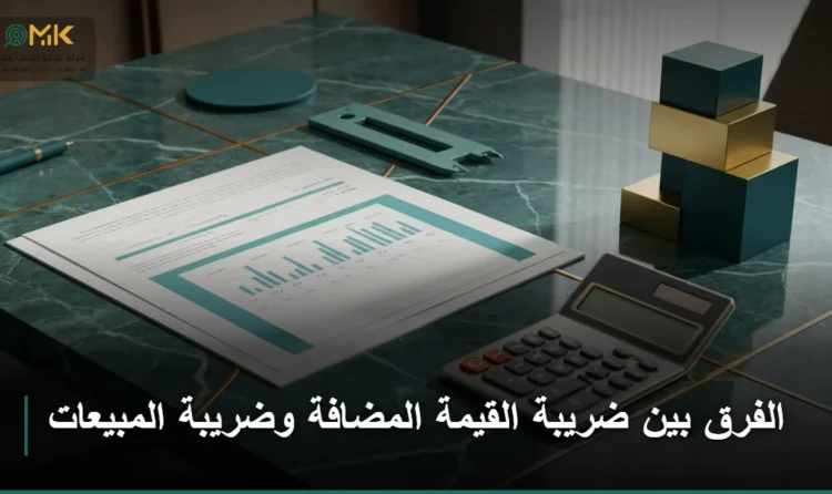 الفرق بين ضريبة القيمة المضافة وضريبة المبيعات