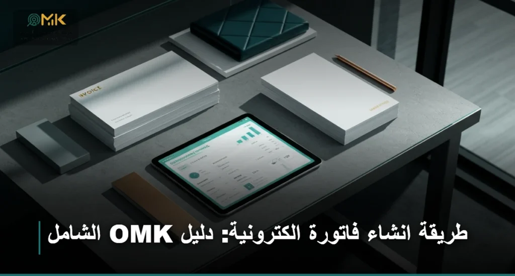 طريقة انشاء فاتورة الكترونية