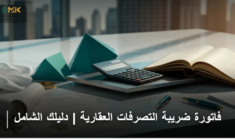 فاتورة ضريبة التصرفات العقارية
