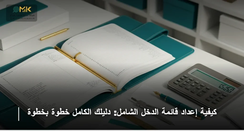 كيفية إعداد قائمة الدخل الشامل