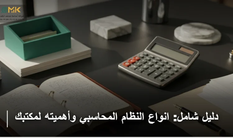 انواع النظام المحاسبي