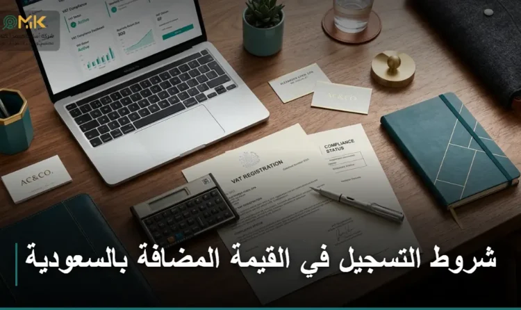 شروط التسجيل في القيمة المضافة