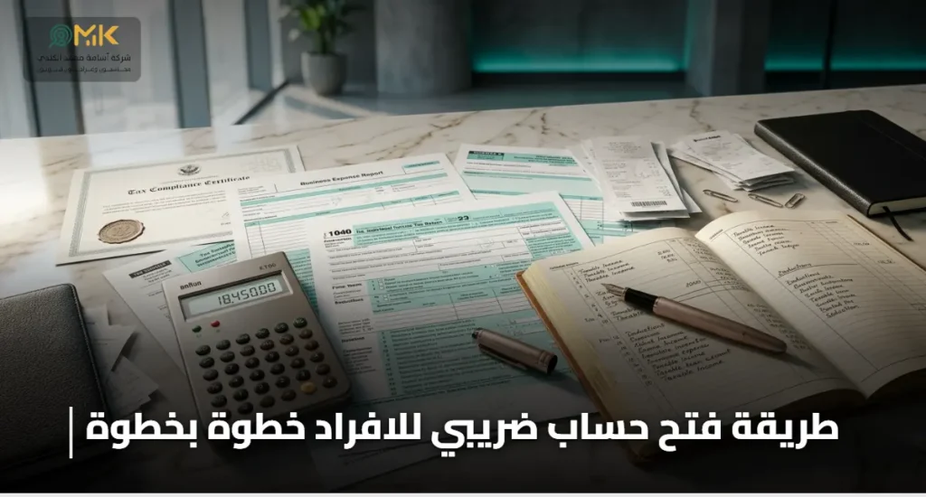طريقة فتح حساب ضريبي للافراد