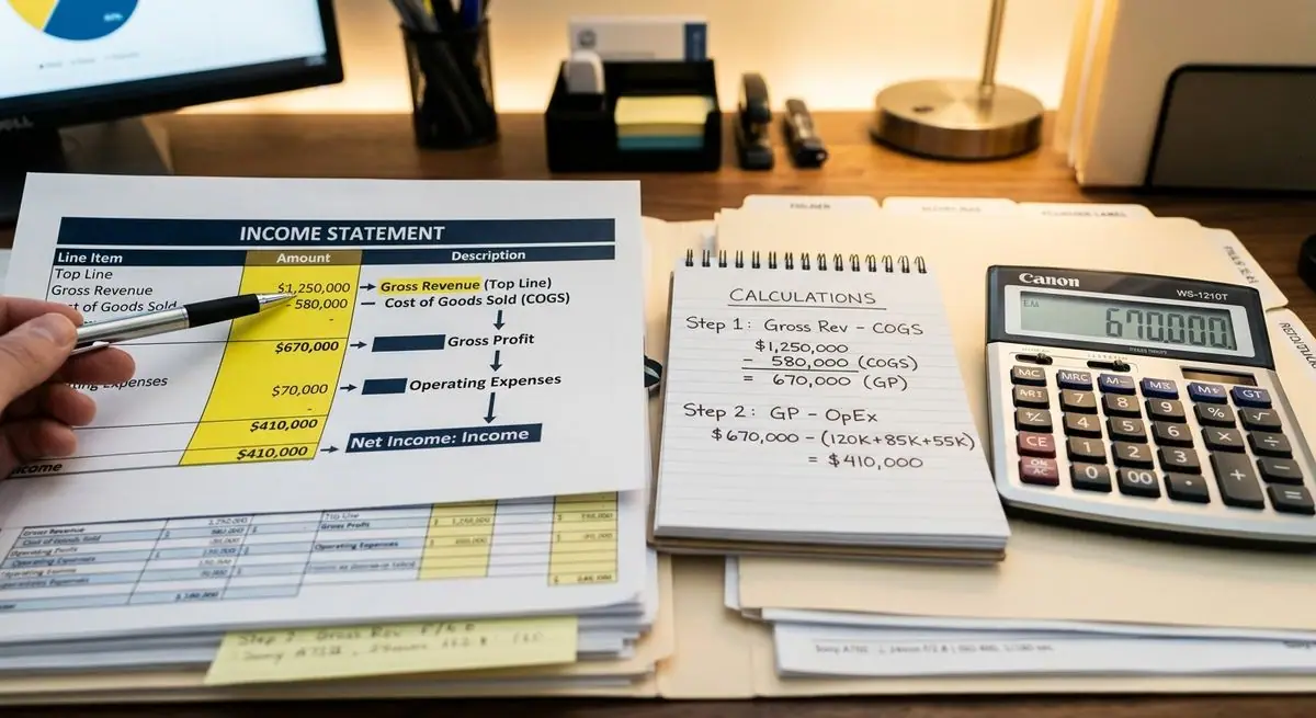 How to Calculate an Income Statement